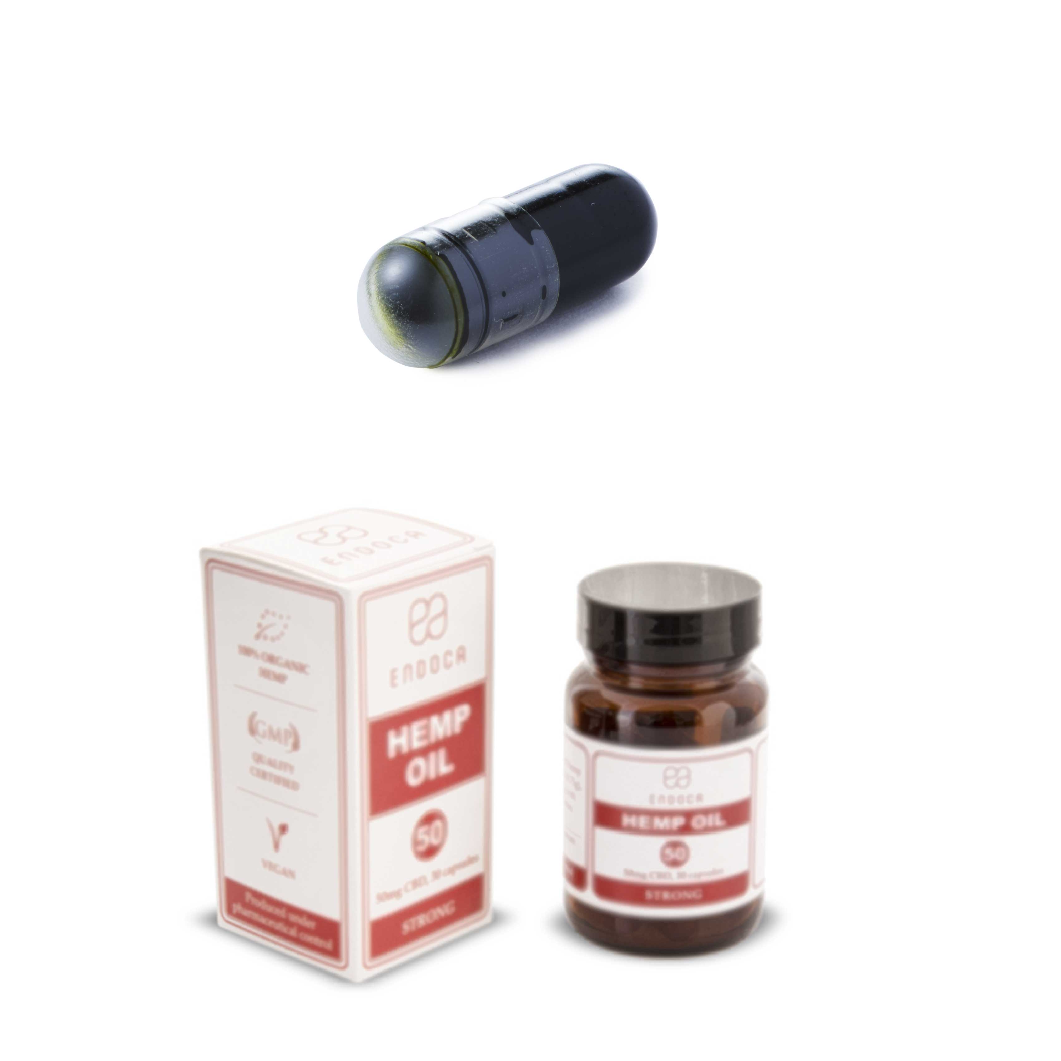 バックオーダー】カプセルヘンプオイル 1500mg CBD | Endoca Japan 卸売専用サイト